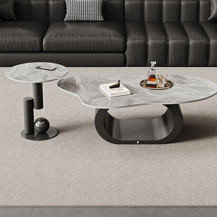 Alva Stainless Steel Coffee Table for Living Room