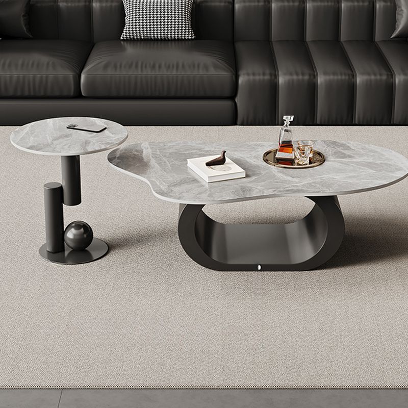 Alva Stainless Steel Coffee Table for Living Room