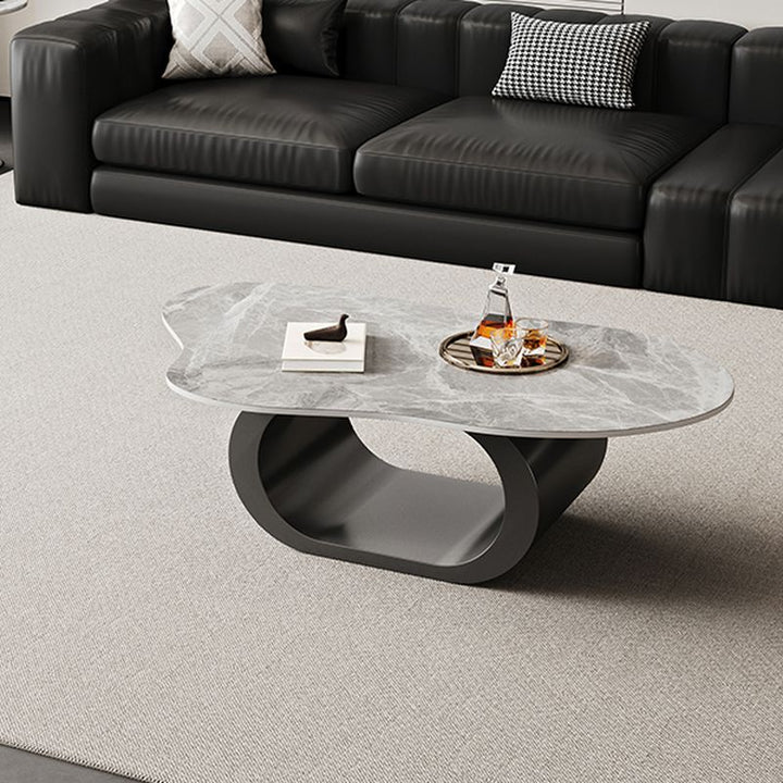 Alva Stainless Steel Coffee Table for Living Room