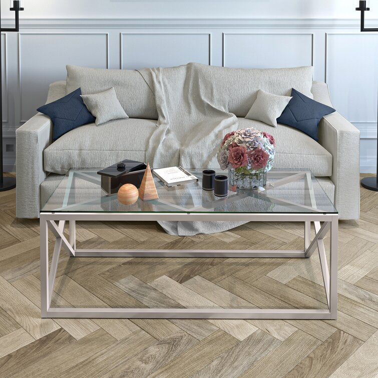 Madhav Metal Coffee Table For Living Room