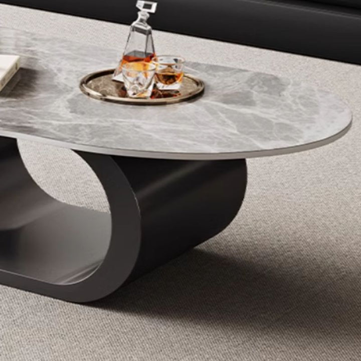 Alva Stainless Steel Coffee Table for Living Room