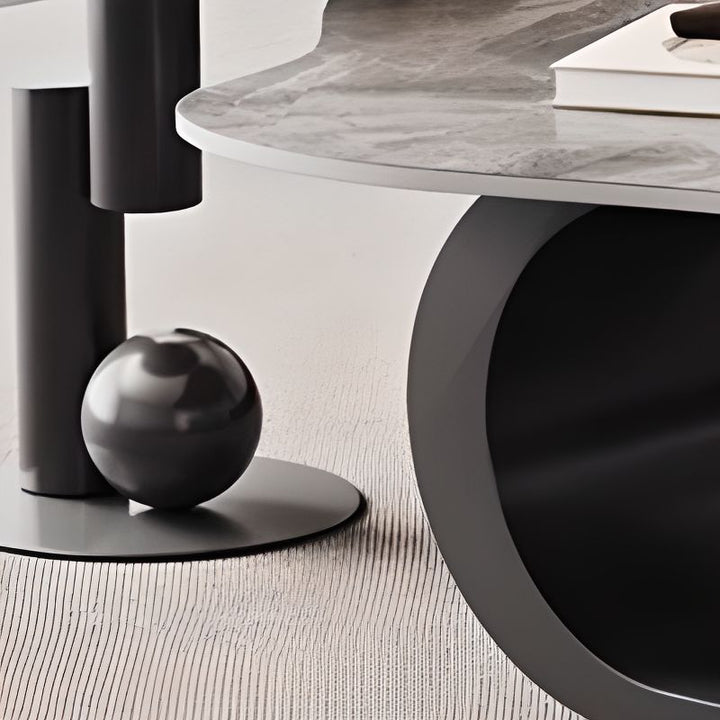 Alva Stainless Steel Coffee Table for Living Room