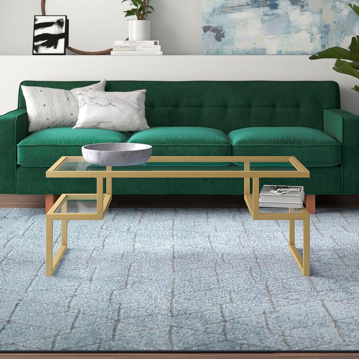 Malini Metal Coffee Table For Living Room