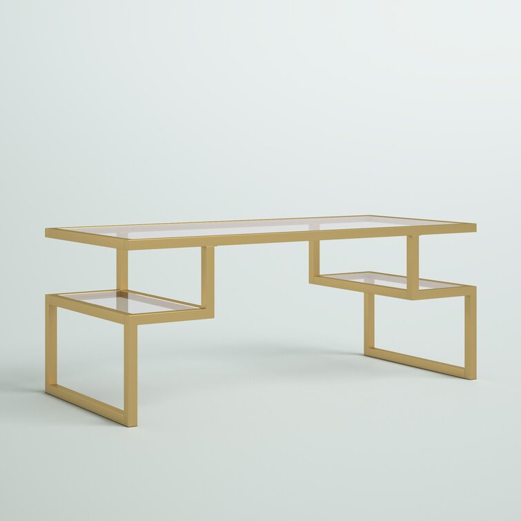 Malini Metal Coffee Table For Living Room