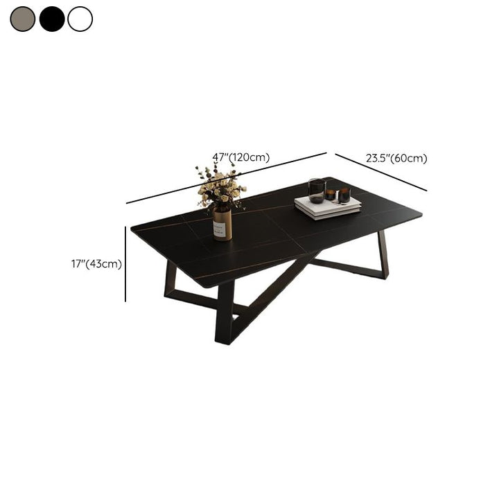 Gurnoor Stainless Steel Coffee Table for Living Room