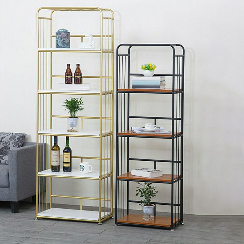 Ludmila Stainless Steel Frame Bookshelves | Storage Shelves
