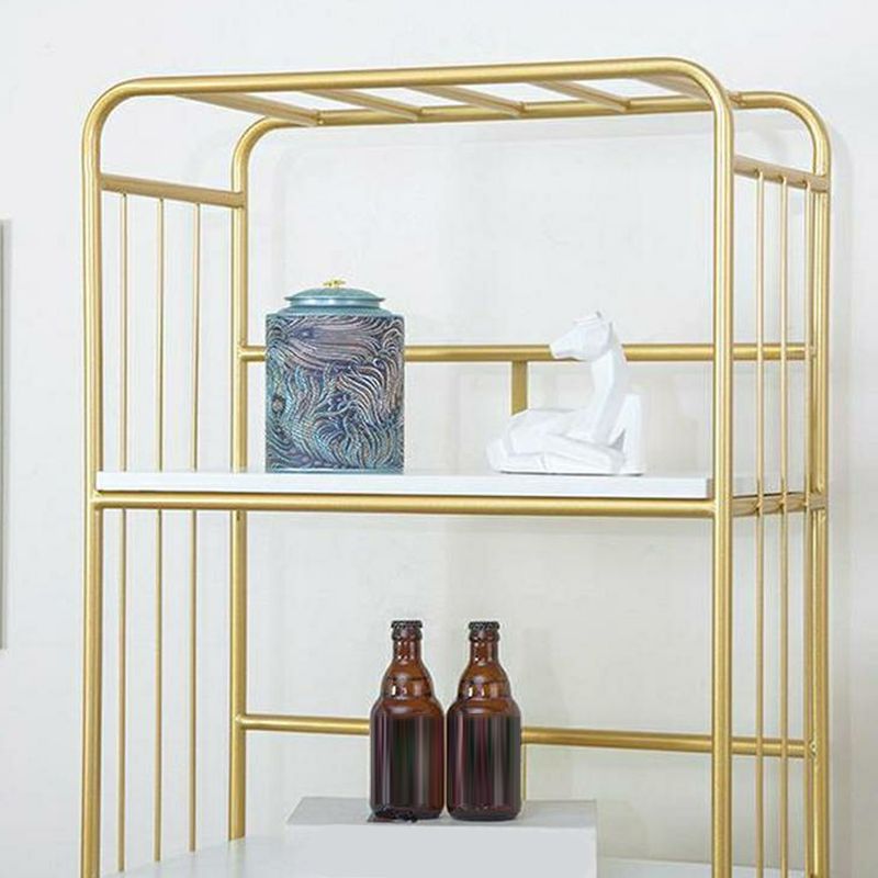 Ludmila Stainless Steel Frame Bookshelves | Storage Shelves