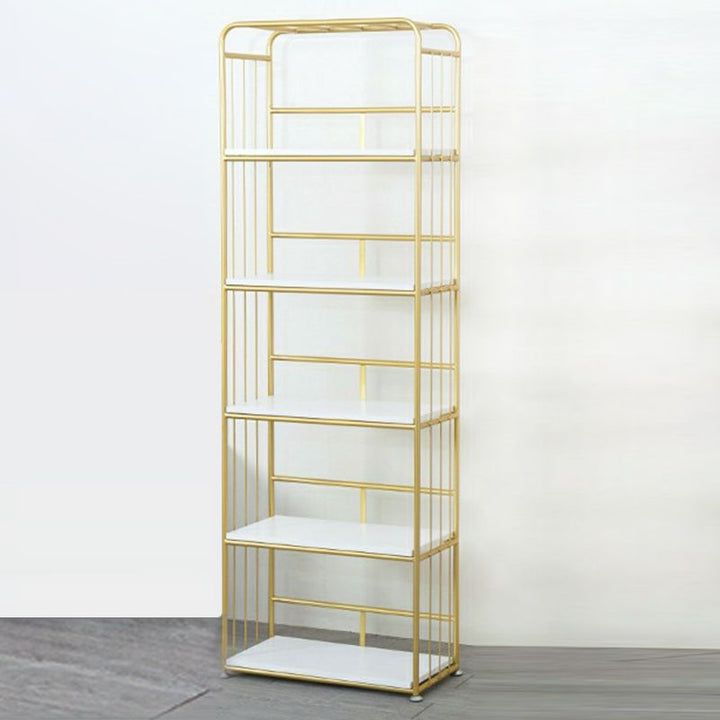 Ludmila Stainless Steel Frame Bookshelves | Storage Shelves