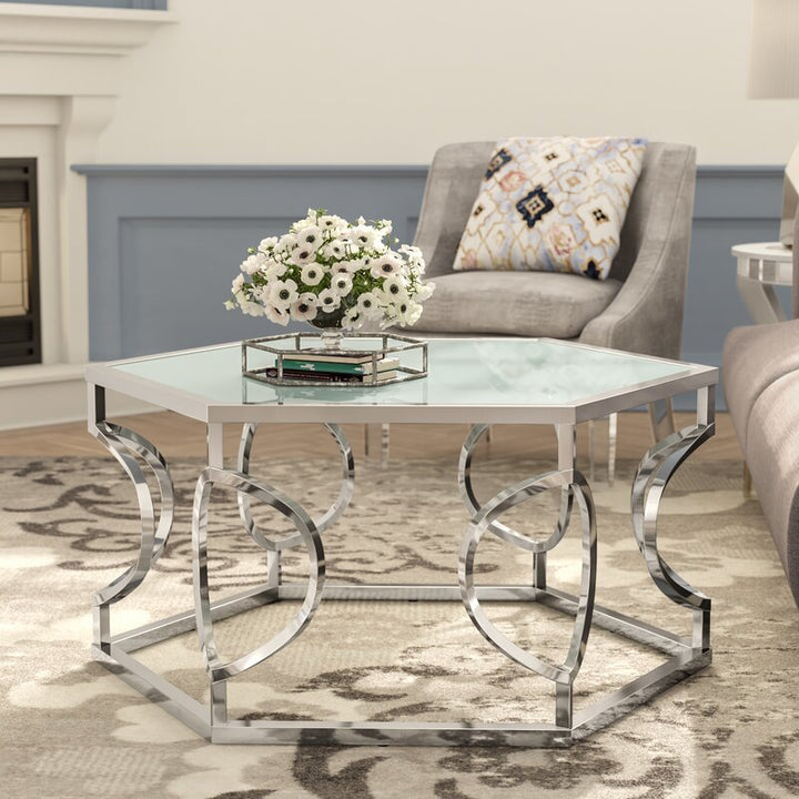 Manisha Metal Coffee Table For Living Room
