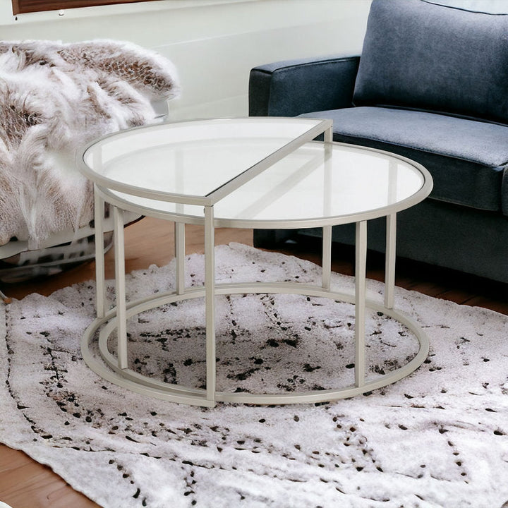 Harmony Metal Coffee Table For Living Room