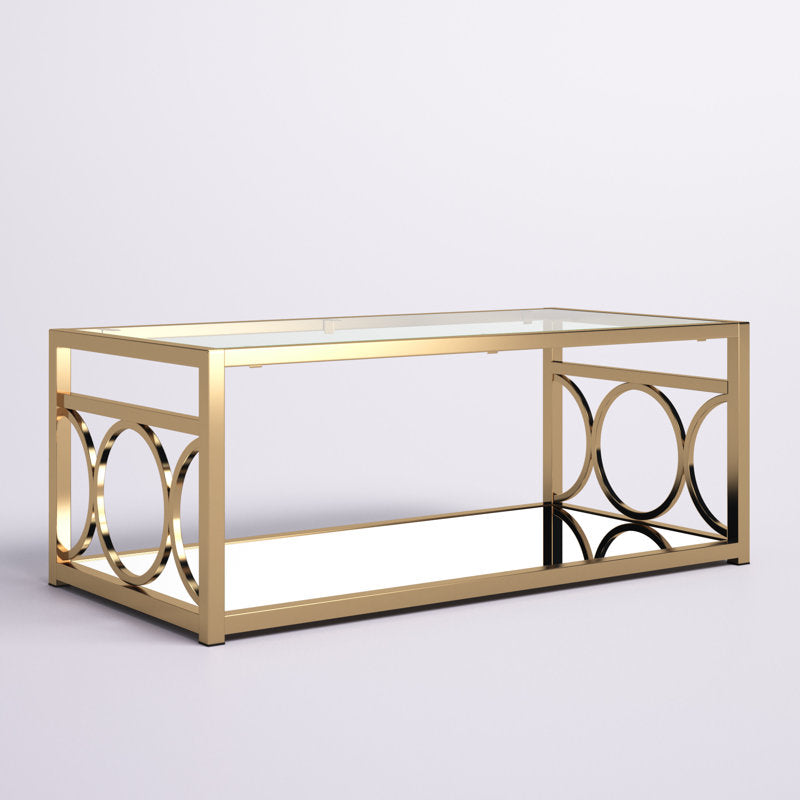 Mohan Metal Coffee Table For Living Room