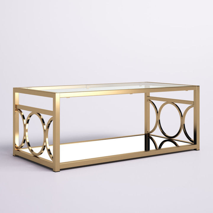Mohan Metal Coffee Table For Living Room