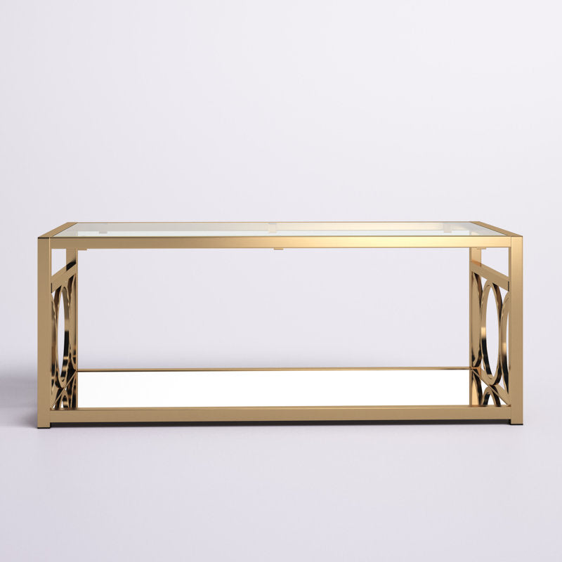 Mohan Metal Coffee Table For Living Room