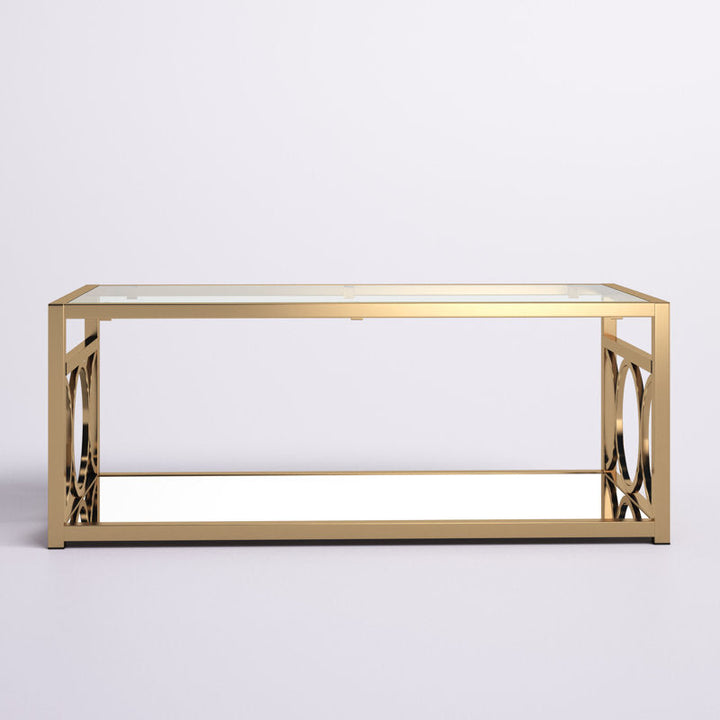 Mohan Metal Coffee Table For Living Room