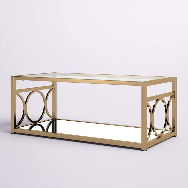 Mohan Metal Coffee Table For Living Room
