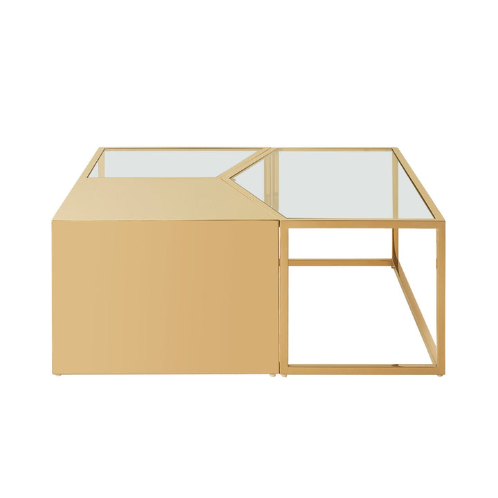 Juniper Stainless Steel Pvd Coated Coffee Table For Living Room