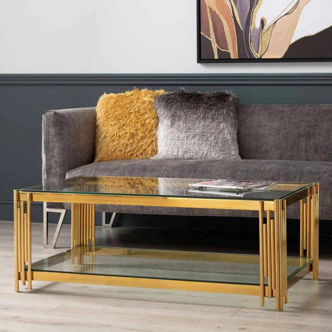 Advik Metal Coffee Table For Living Room