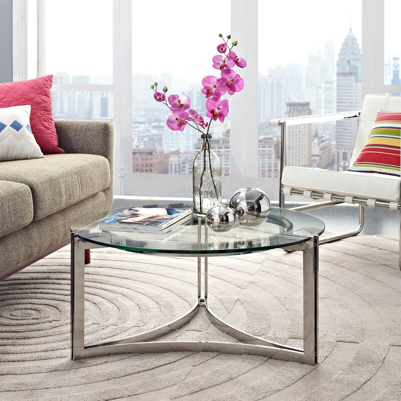 Mukta Metal Coffee Table For Living Room