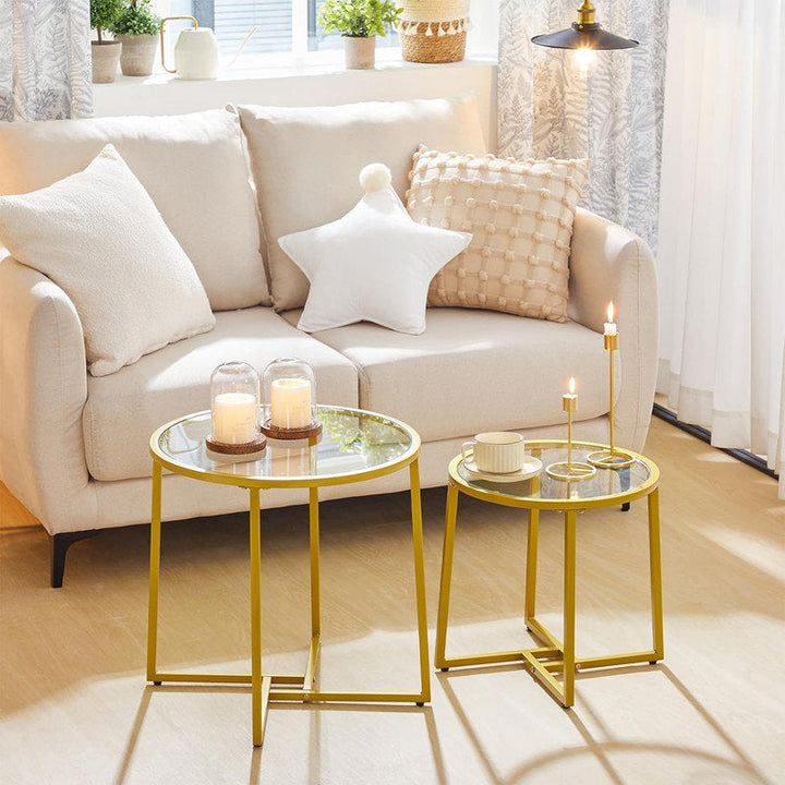 Rowan Metal Coffee Table For Living Room