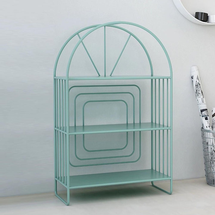 Rozaliya Stainless Steel Frame Bookshelves | Storage Shelves - Single Unit