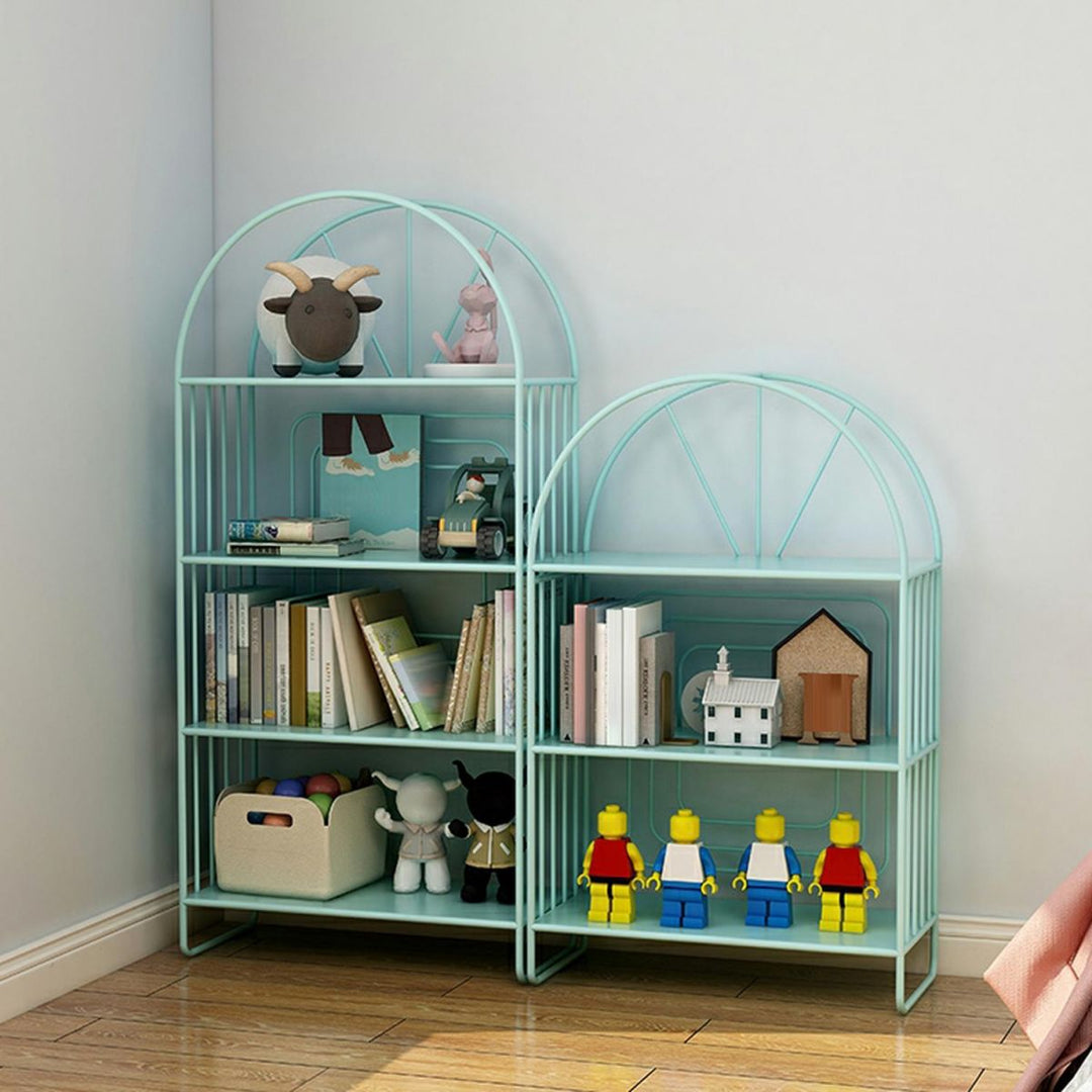 Rozaliya Stainless Steel Frame Bookshelves | Storage Shelves - Single Unit