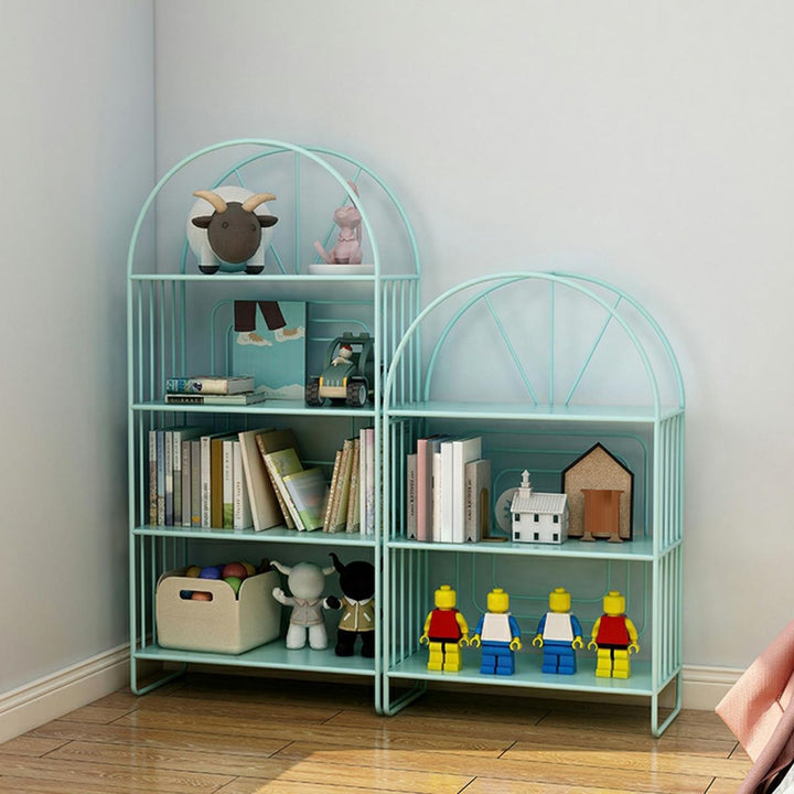 Rozaliya Stainless Steel Frame Bookshelves | Storage Shelves - Single Unit