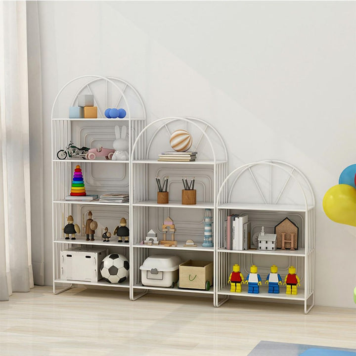 Rozaliya Stainless Steel Frame Bookshelves | Storage Shelves - Single Unit