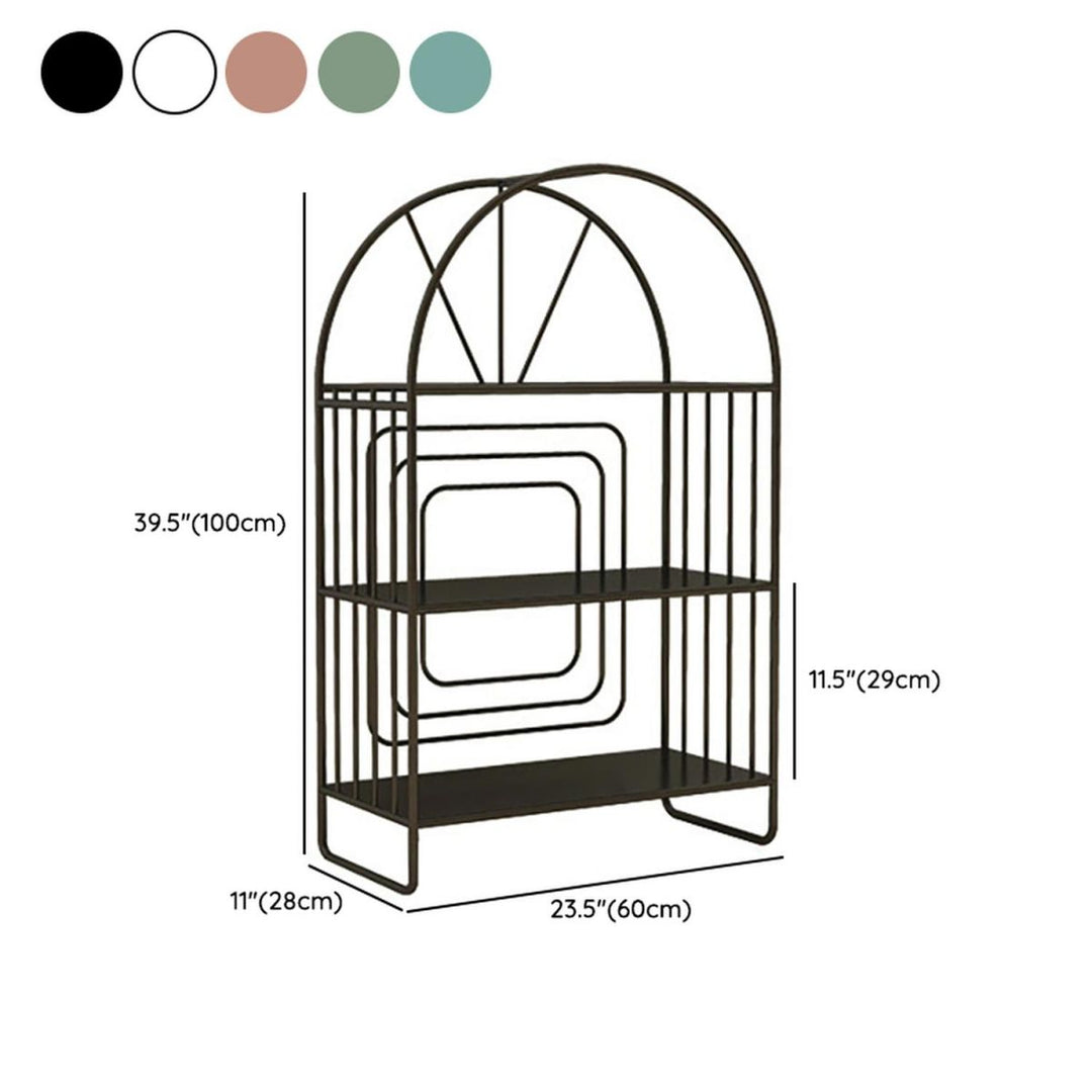 Rozaliya Stainless Steel Frame Bookshelves | Storage Shelves - Single Unit