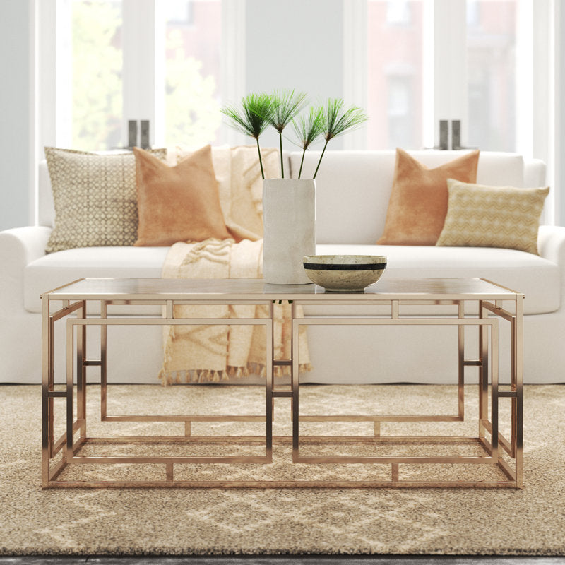 Nihal Metal Coffee Table For Living Room