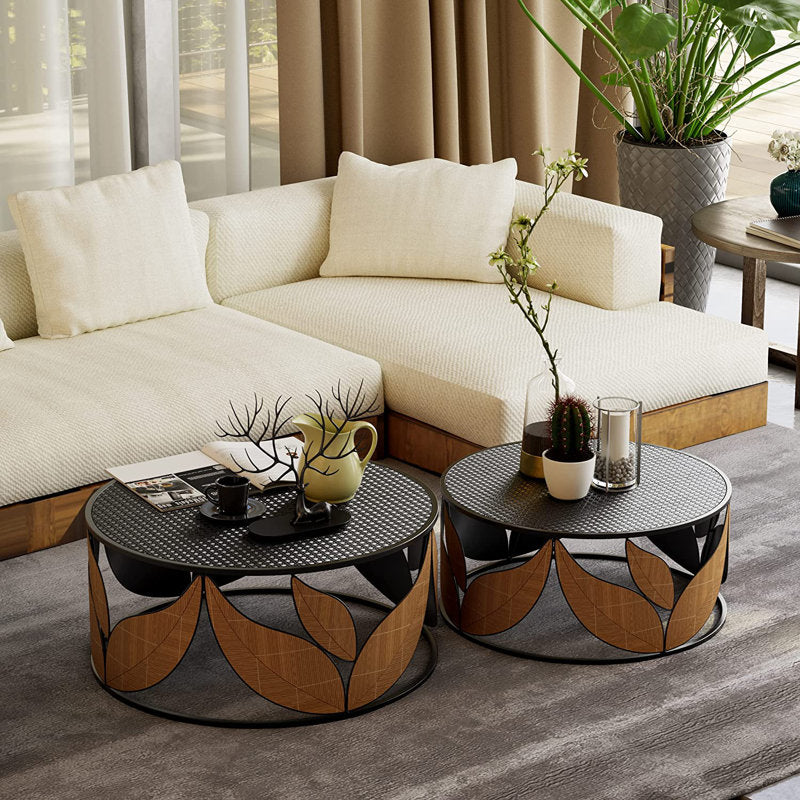 Solana Metal Coffee Table For Living Room