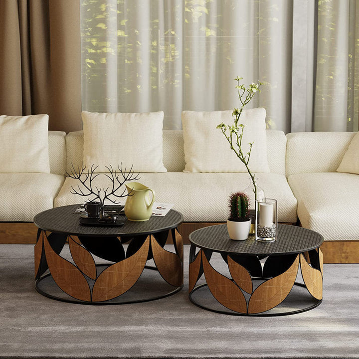 Solana Metal Coffee Table For Living Room