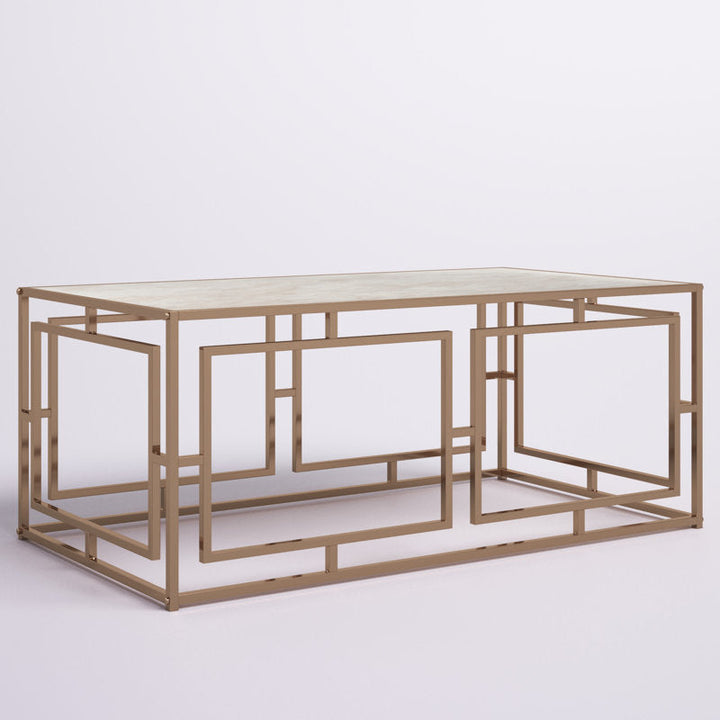 Nihal Metal Coffee Table For Living Room