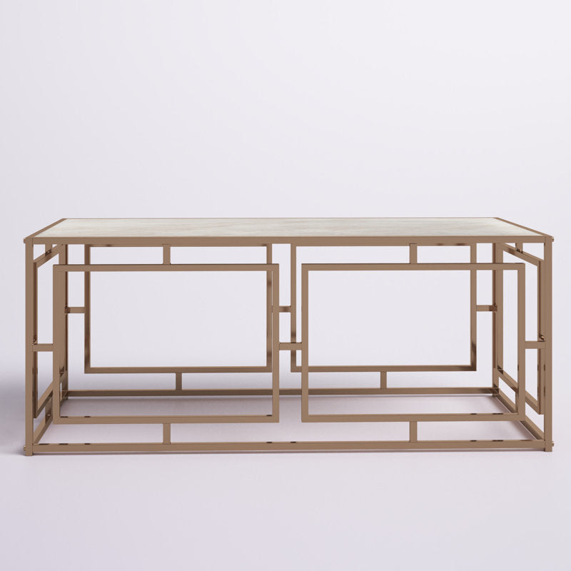 Nihal Metal Coffee Table For Living Room