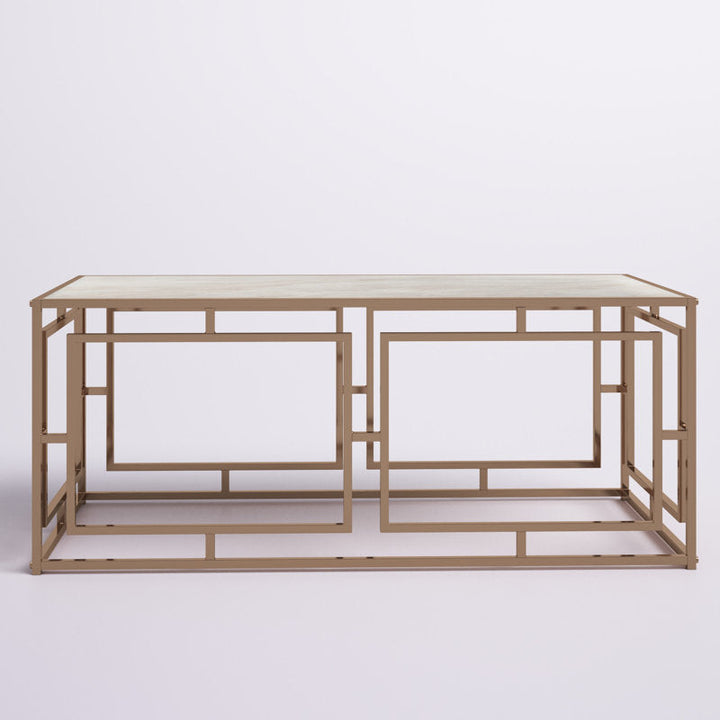 Nihal Metal Coffee Table For Living Room