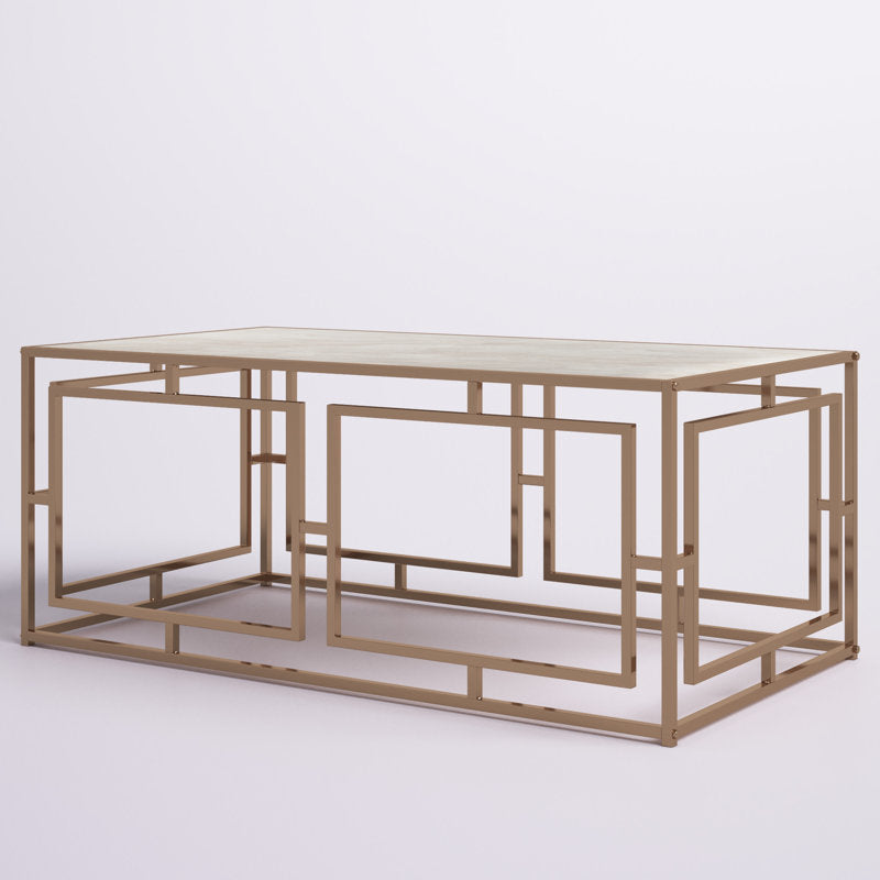 Nihal Metal Coffee Table For Living Room