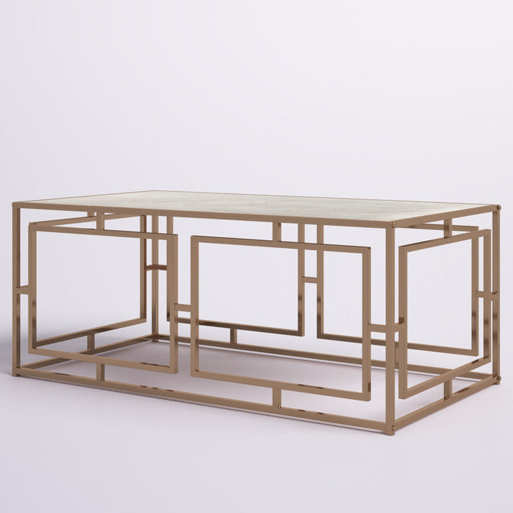 Nihal Metal Coffee Table For Living Room
