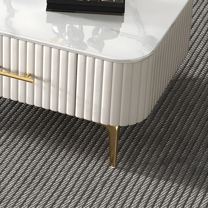 Aria Coffee Table for Living Room | Rectangle Shape