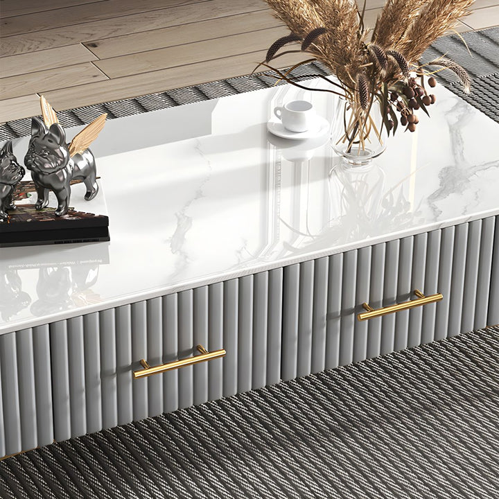 Aria Coffee Table for Living Room | Rectangle Shape