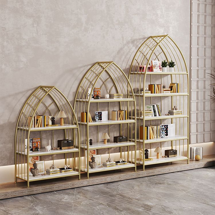 Agata Stainless Steel Bookshelves | Storage Shelves - Single