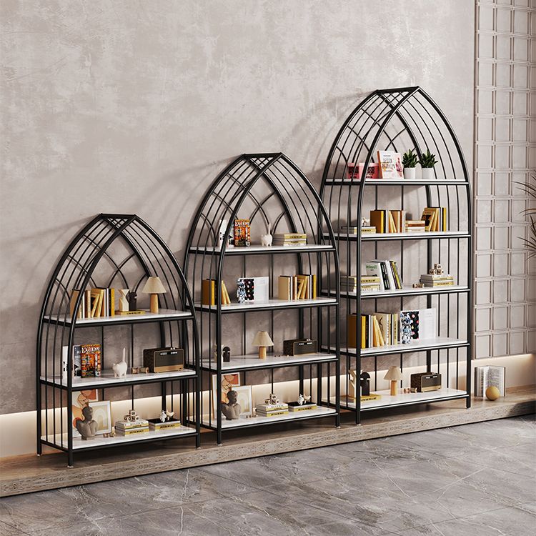 Agata Stainless Steel Bookshelves | Storage Shelves - Single