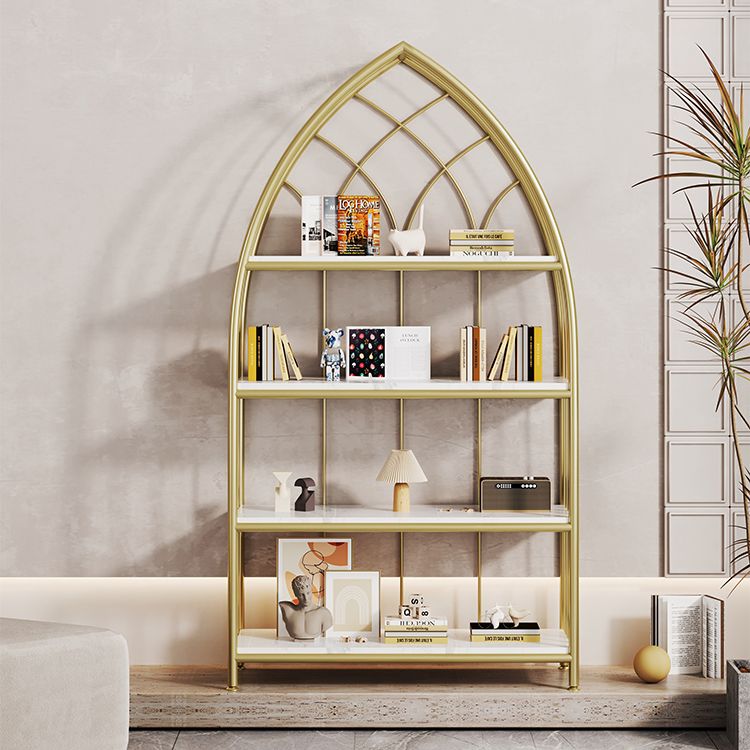 Agata Stainless Steel Bookshelves | Storage Shelves - Single