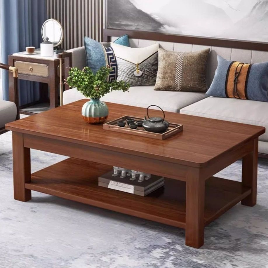 Ira Solid Wood Coffee Table for Living Room
