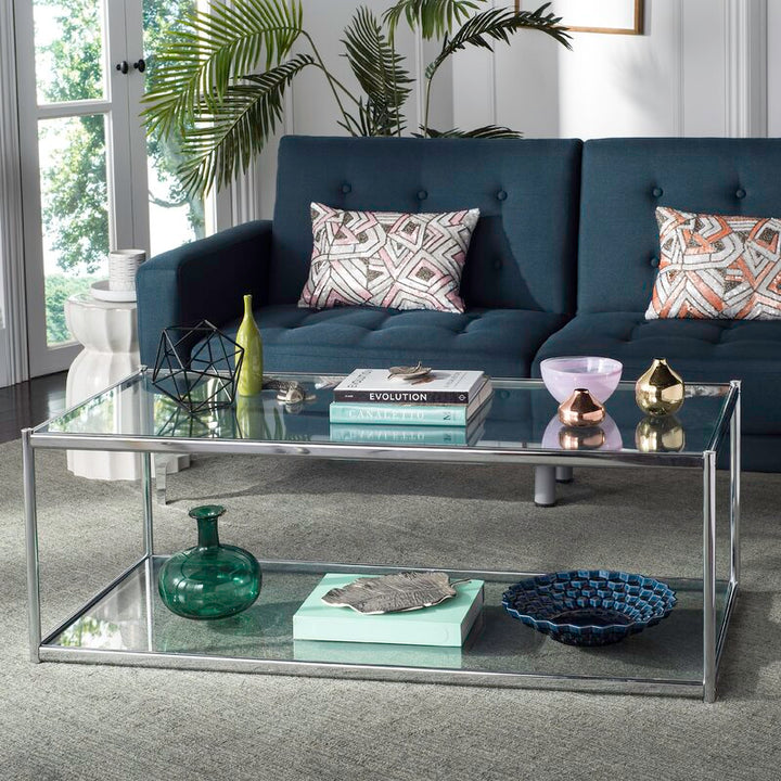 Niranjan Metal Coffee Table For Living Room