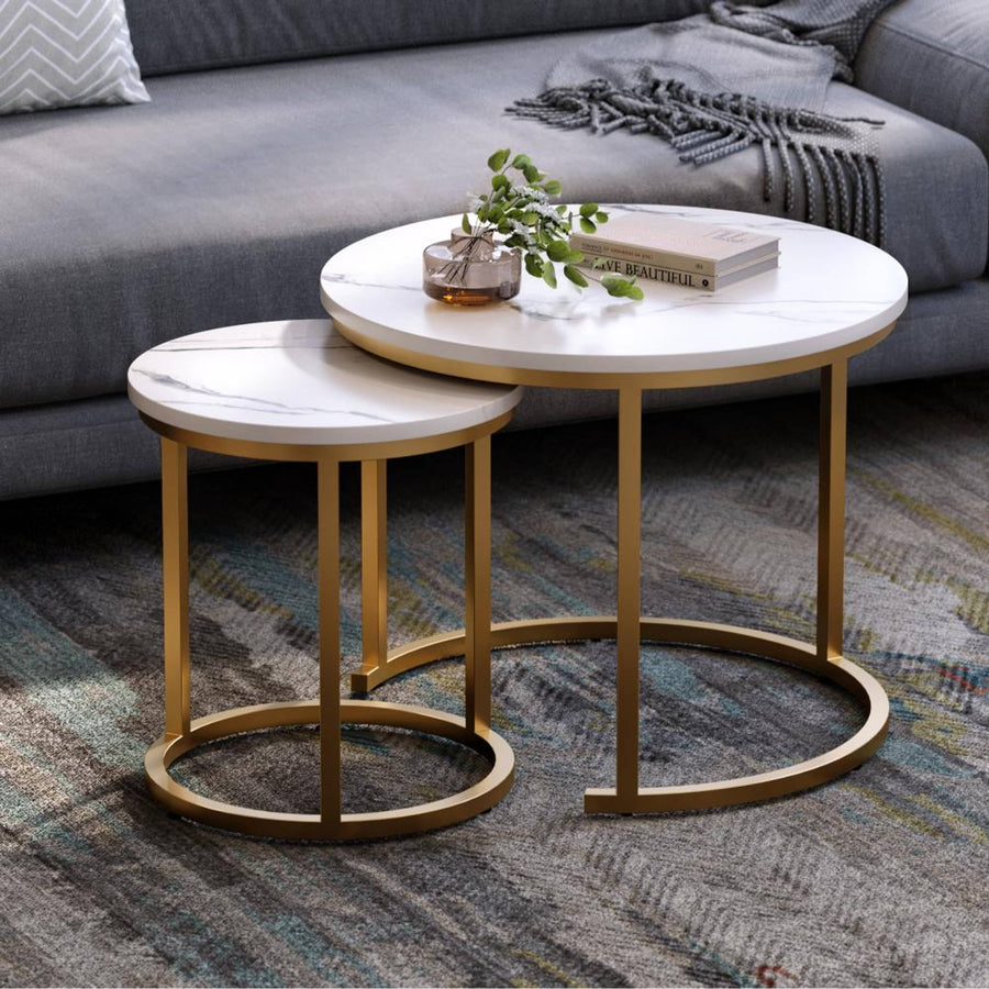 Pooja Metal Coffee Table