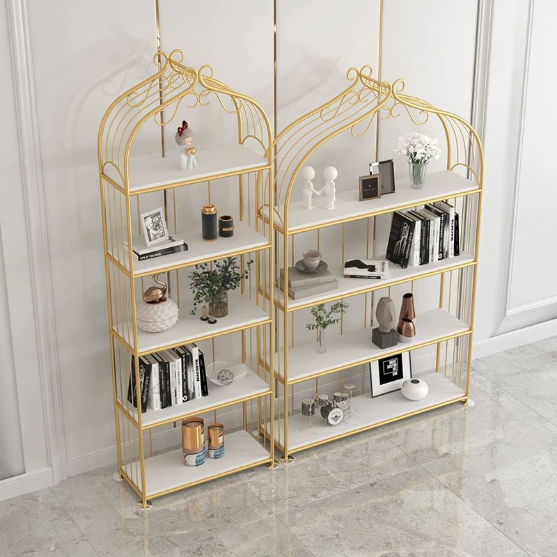 Viktoria Stainless Steel Frame Storage Shelves | Bookshelves