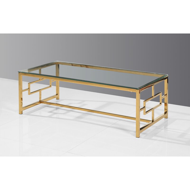 Omkar Metal Coffee Table For Living Room