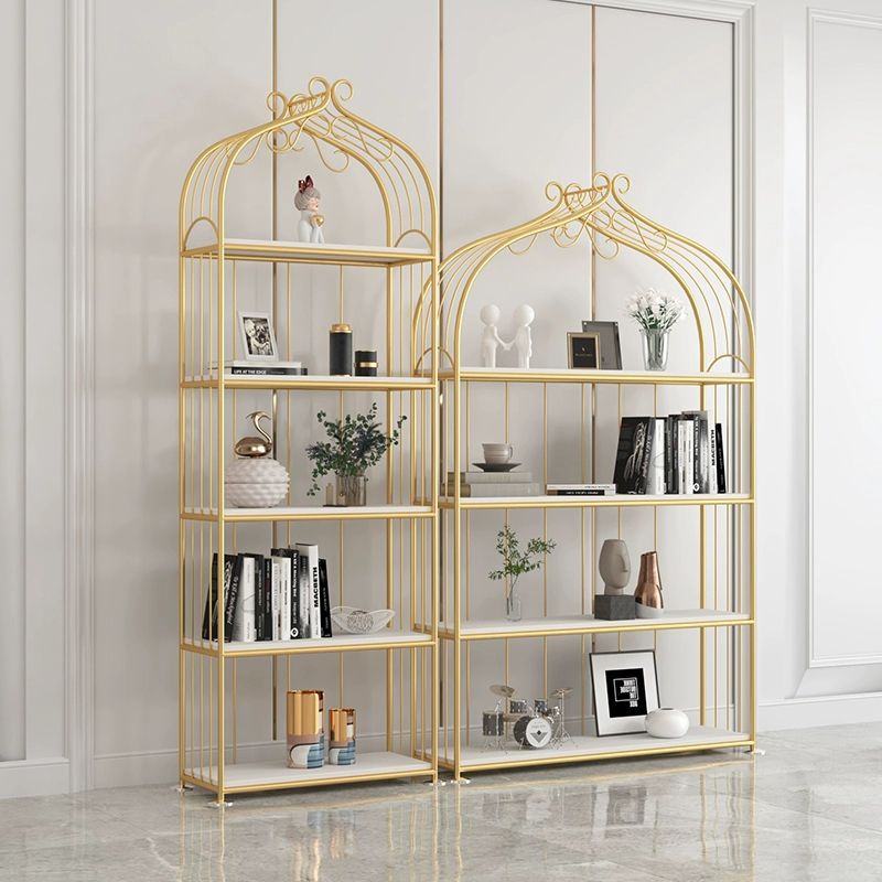 Viktoria Stainless Steel Frame Storage Shelves | Bookshelves