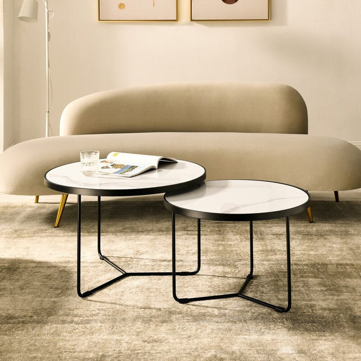 Seabrook Metal Coffee Table For Living Room