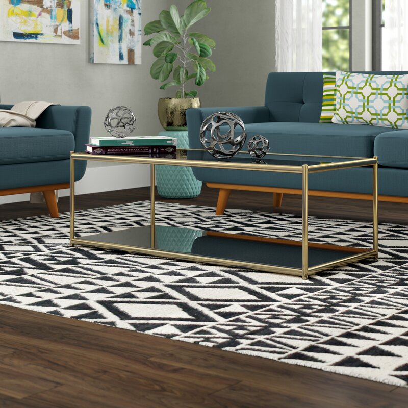 Sakshi Metal Coffee Table For Living Room