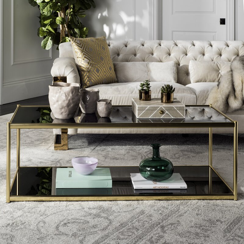 Sakshi Metal Coffee Table For Living Room